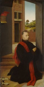 Portrett av en mannlig giver, ca. 1455